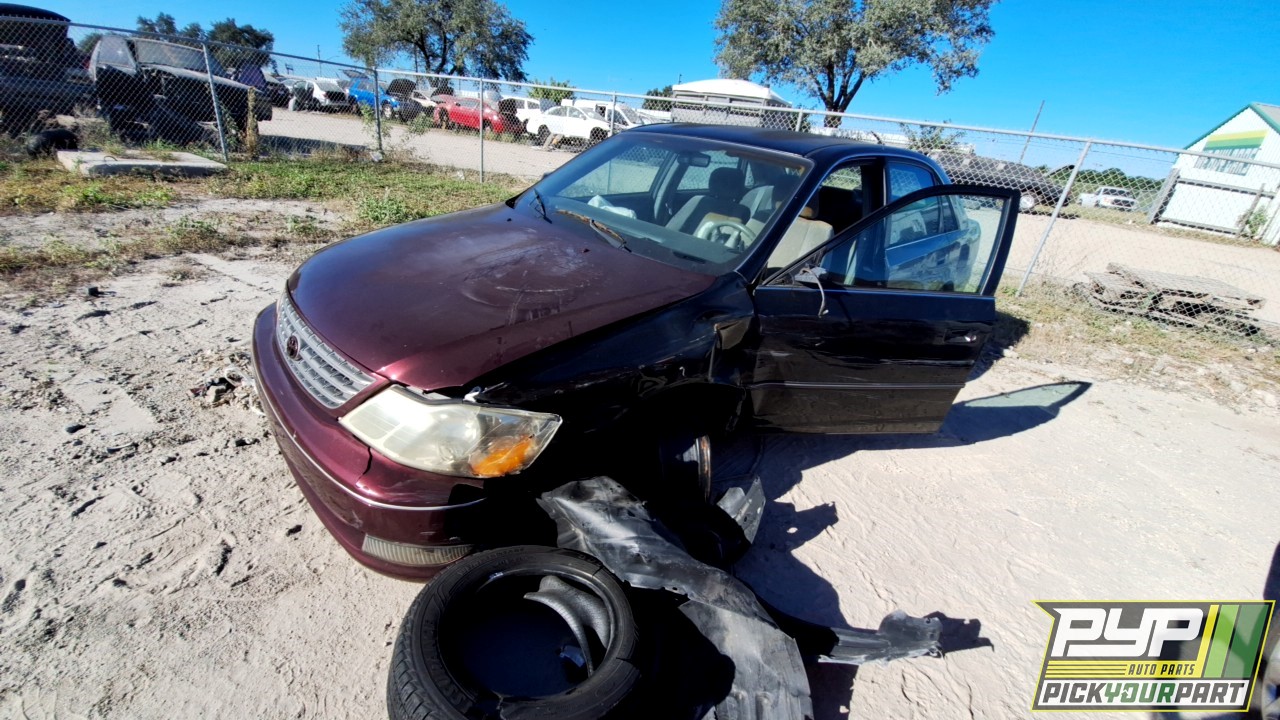 2003 TOYOTA AVALON partes disponibles