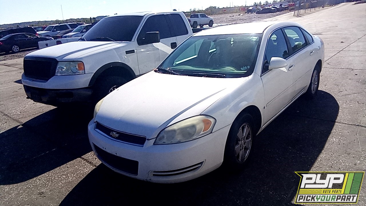 2007 CHEVROLET IMPALA partes disponibles