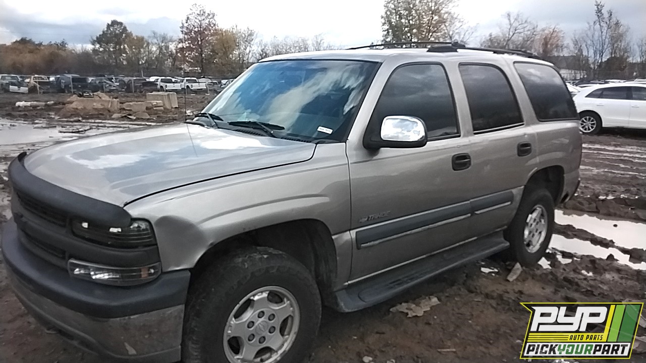 2002 CHEVROLET TAHOE partes disponibles