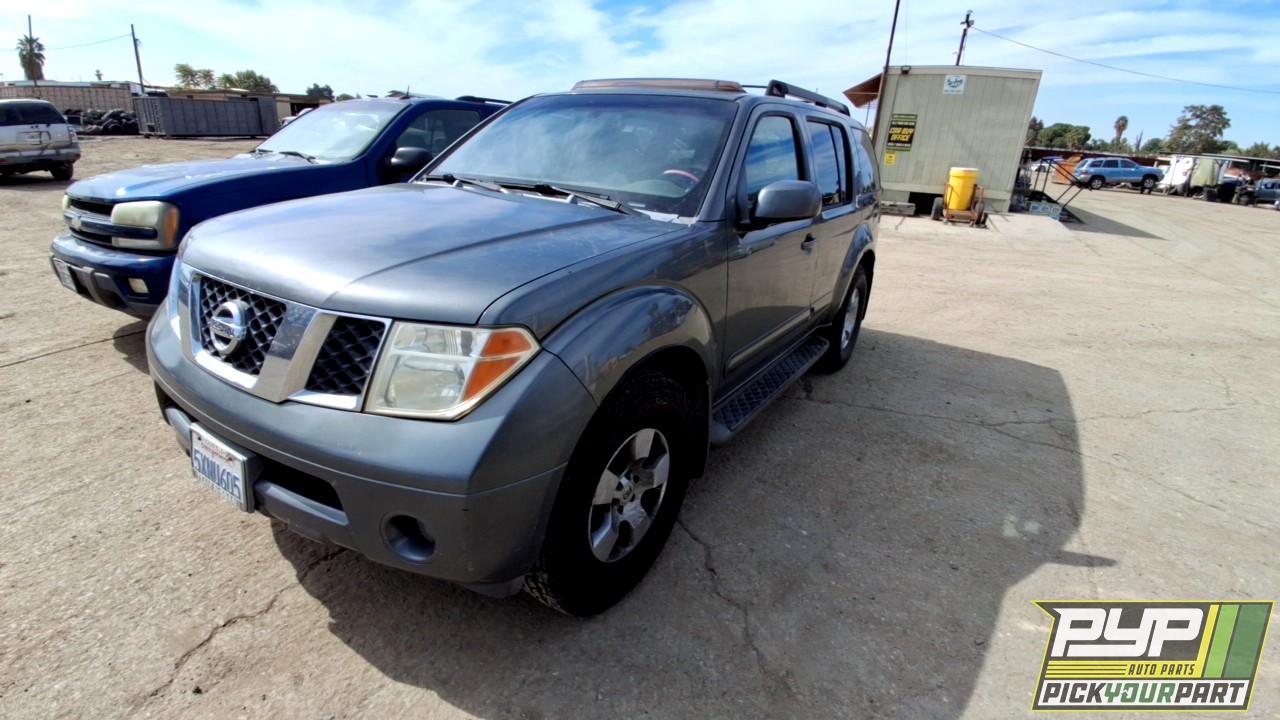 2007 NISSAN PATHFINDER partes disponibles