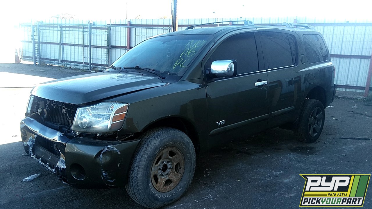 2005 NISSAN ARMADA available for parts