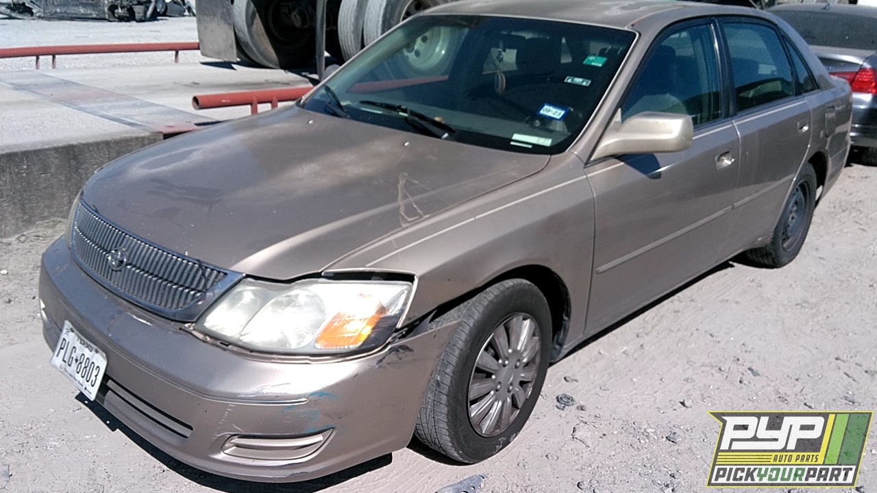 2002 TOYOTA AVALON partes disponibles