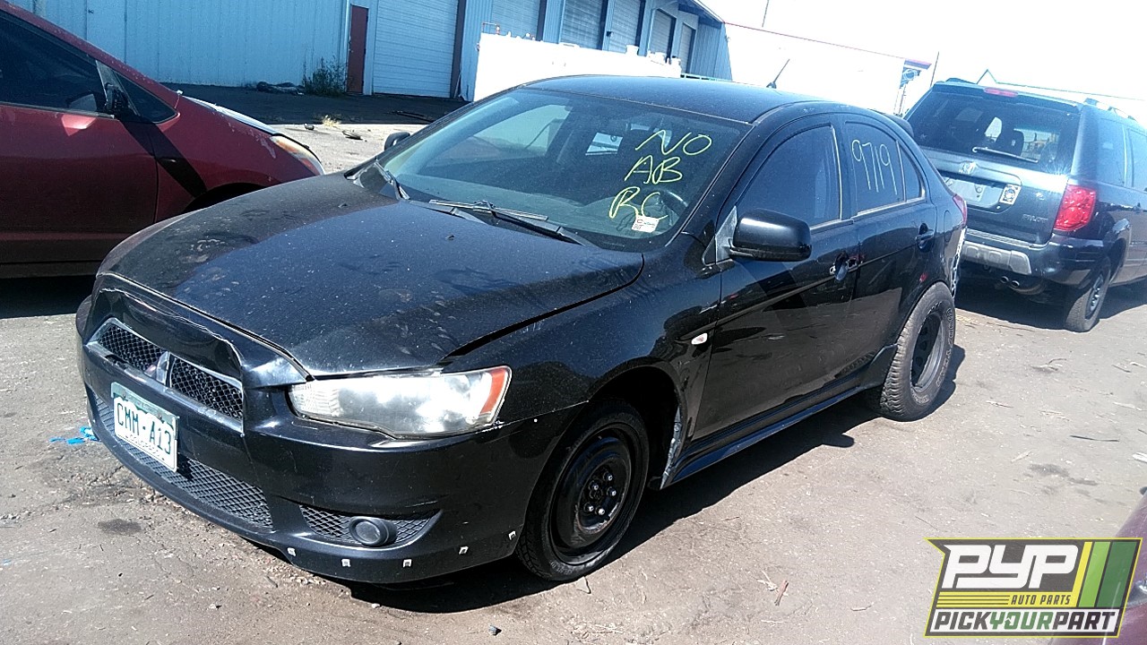 2010 MITSUBISHI LANCER partes disponibles