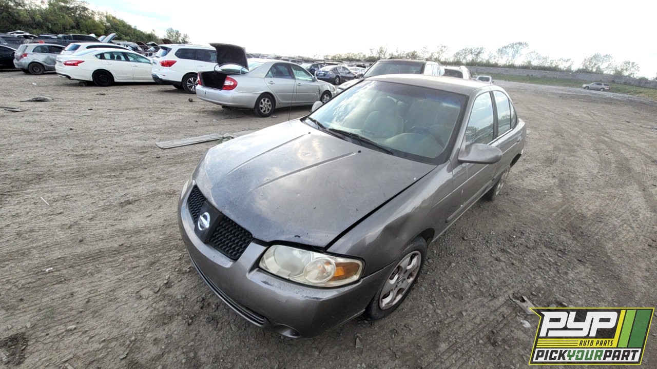 2006 NISSAN SENTRA partes disponibles
