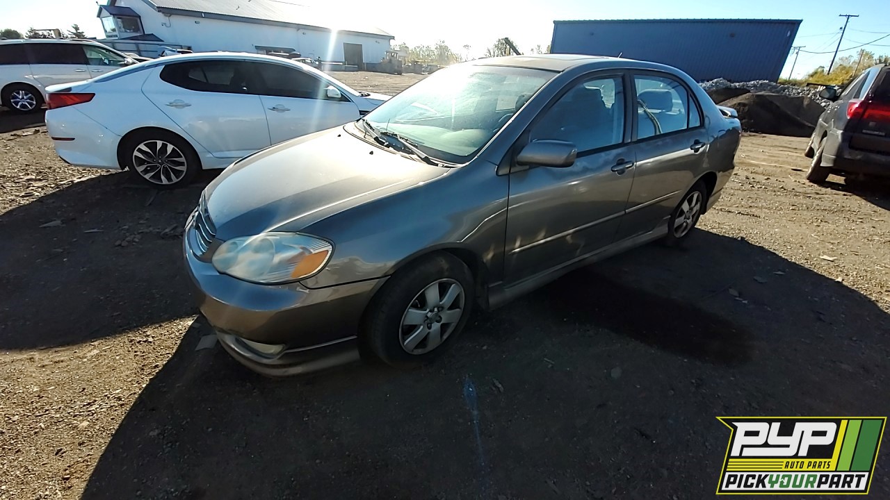 2004 TOYOTA COROLLA available for parts