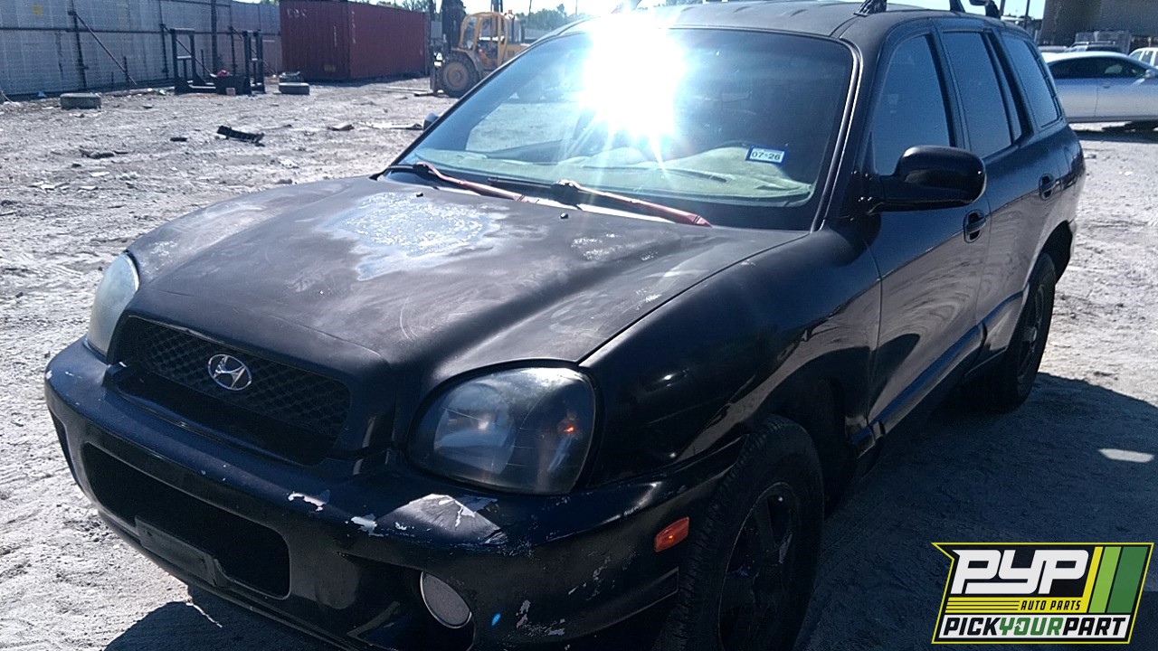 2004 HYUNDAI SANTA FE partes disponibles
