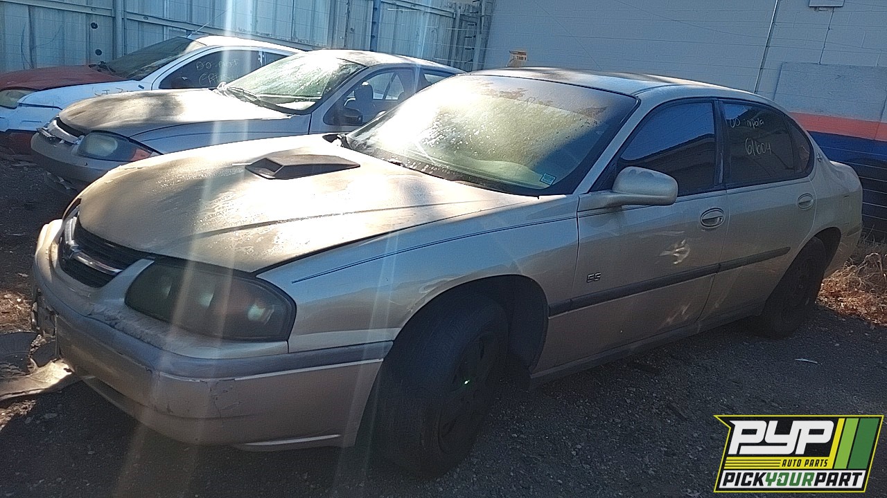 2000 CHEVROLET IMPALA partes disponibles