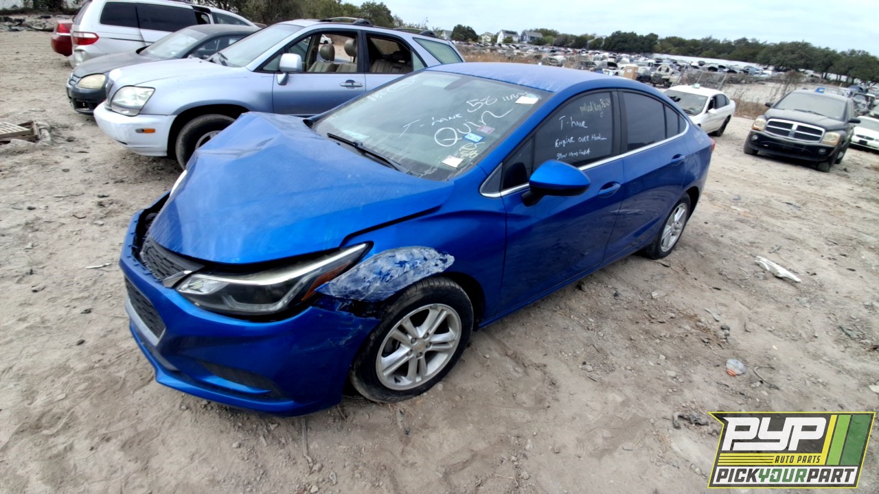 2016 CHEVROLET CRUZE partes disponibles