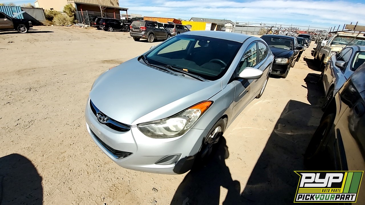 2011 HYUNDAI ELANTRA partes disponibles