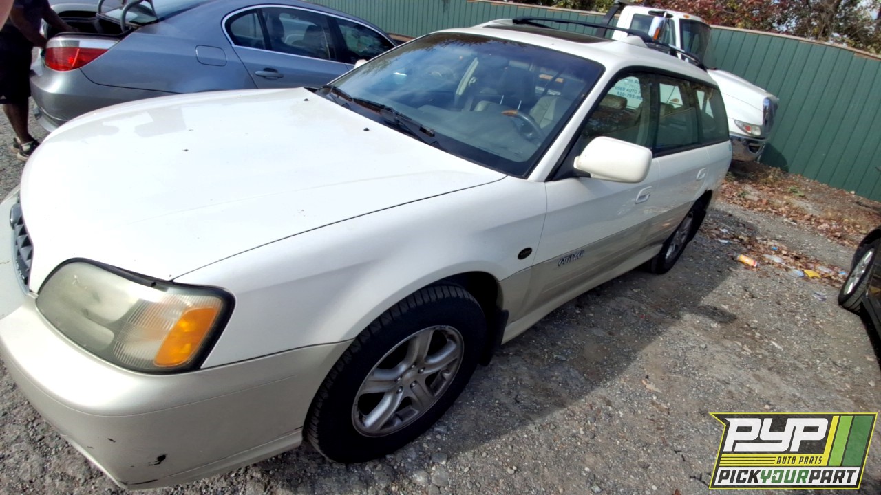 2004 SUBARU OUTBACK partes disponibles