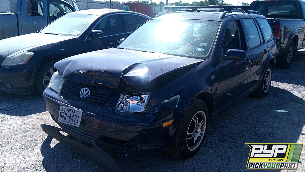2001 VOLKSWAGEN JETTA partes disponibles