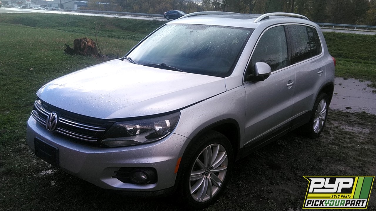 2012 VOLKSWAGEN TIGUAN partes disponibles
