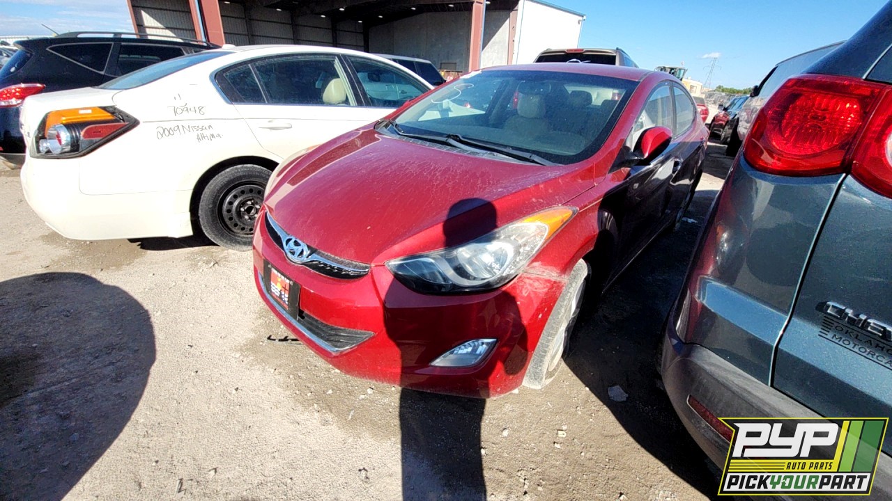 2012 HYUNDAI ELANTRA available for parts