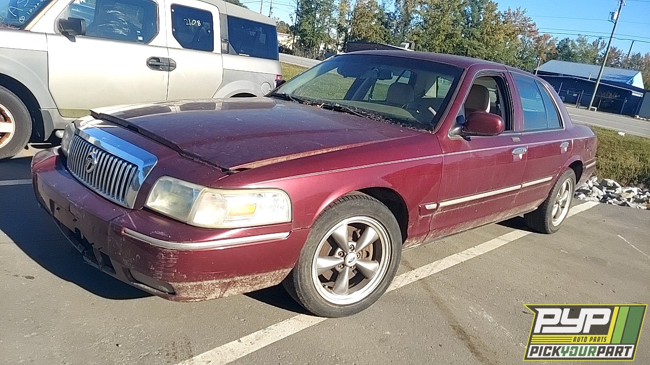 2008 MERCURY GRAND MARQUIS partes disponibles