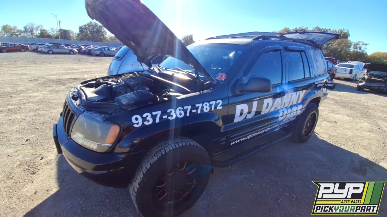 2000 JEEP GRAND CHEROKEE partes disponibles