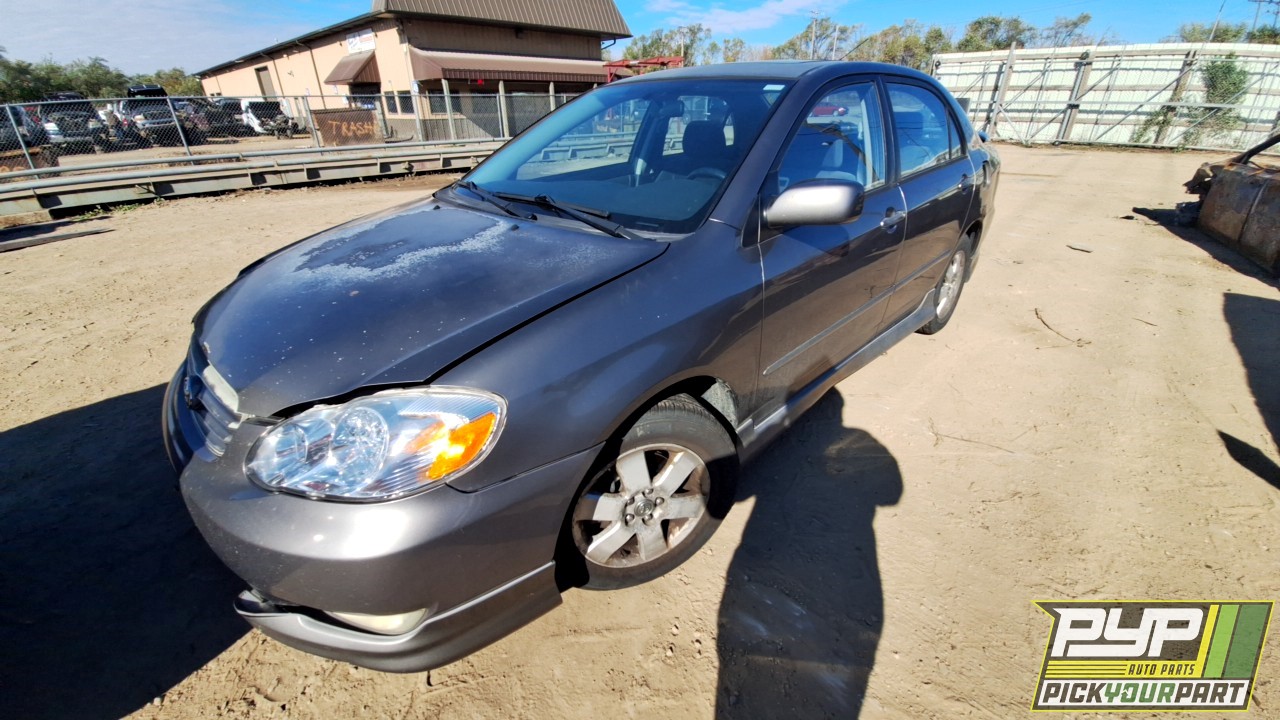 2003 TOYOTA COROLLA available for parts