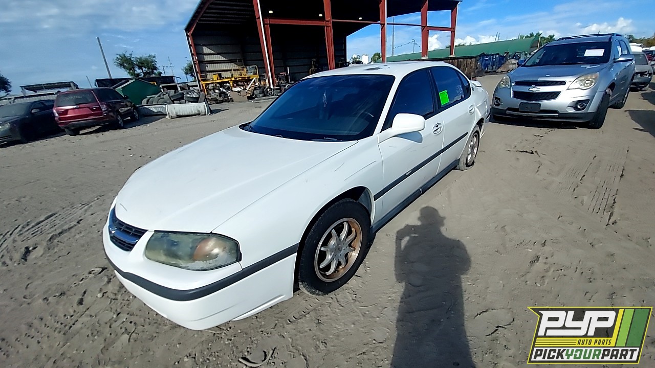 2004 CHEVROLET IMPALA partes disponibles
