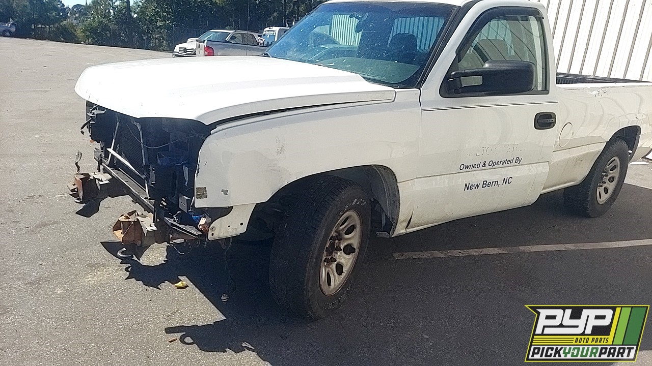 2007 CHEVROLET SILVERADO 1500 CLASSIC partes disponibles