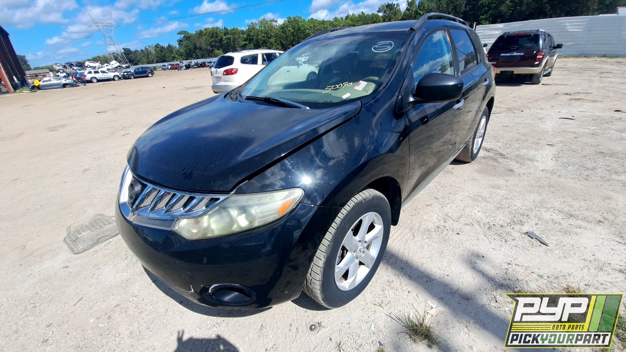 2009 NISSAN MURANO partes disponibles