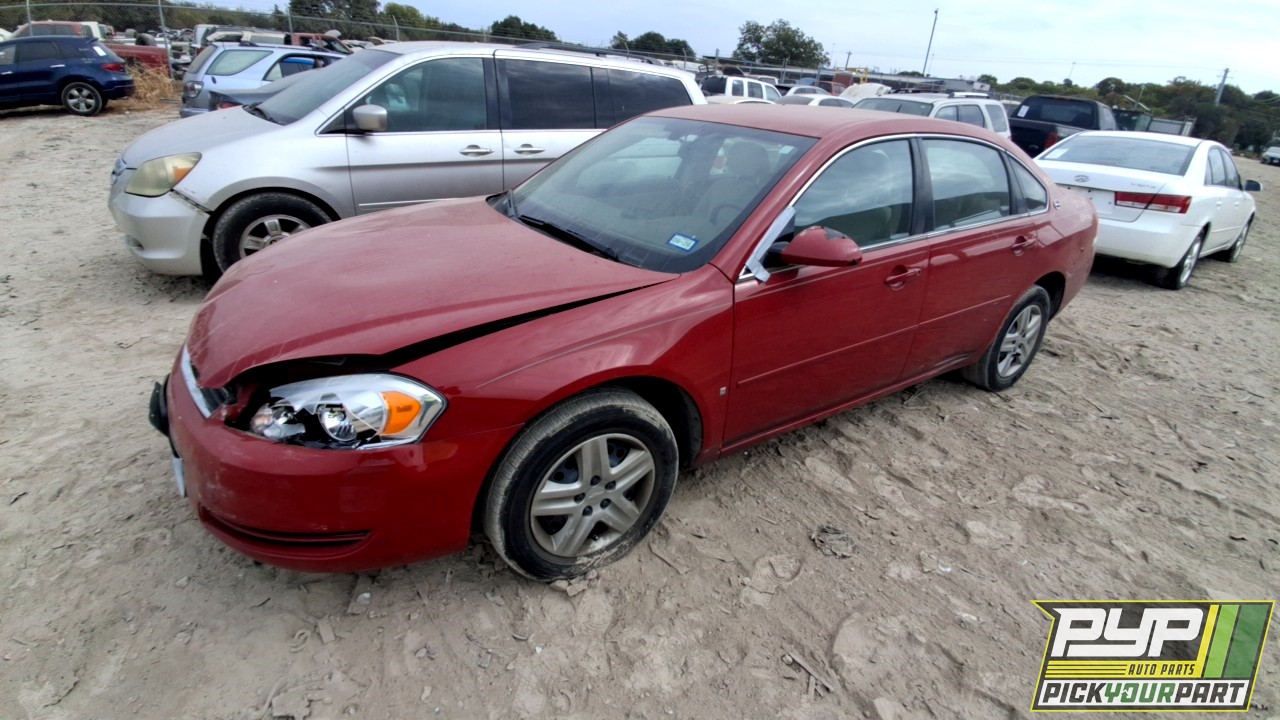 2007 CHEVROLET IMPALA partes disponibles