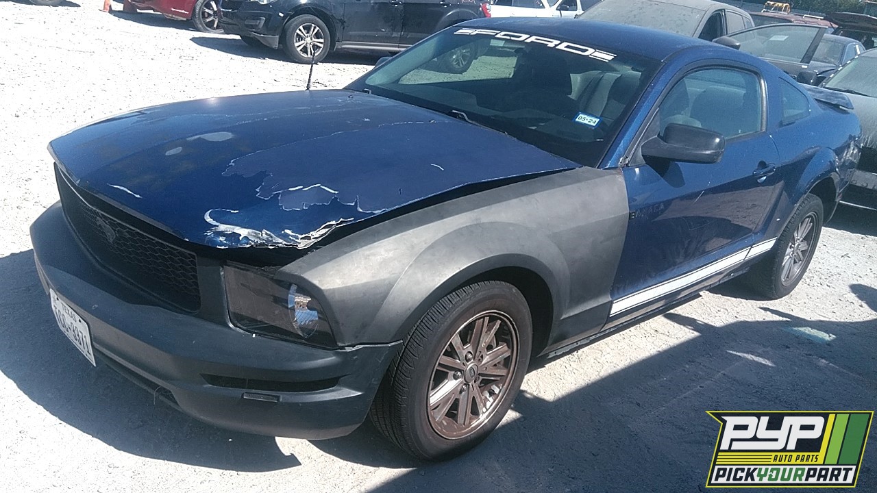 2007 FORD MUSTANG partes disponibles