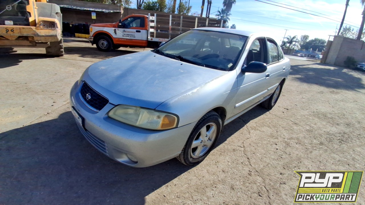 2002 NISSAN SENTRA partes disponibles