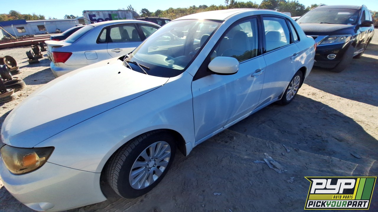 2010 SUBARU IMPREZA partes disponibles