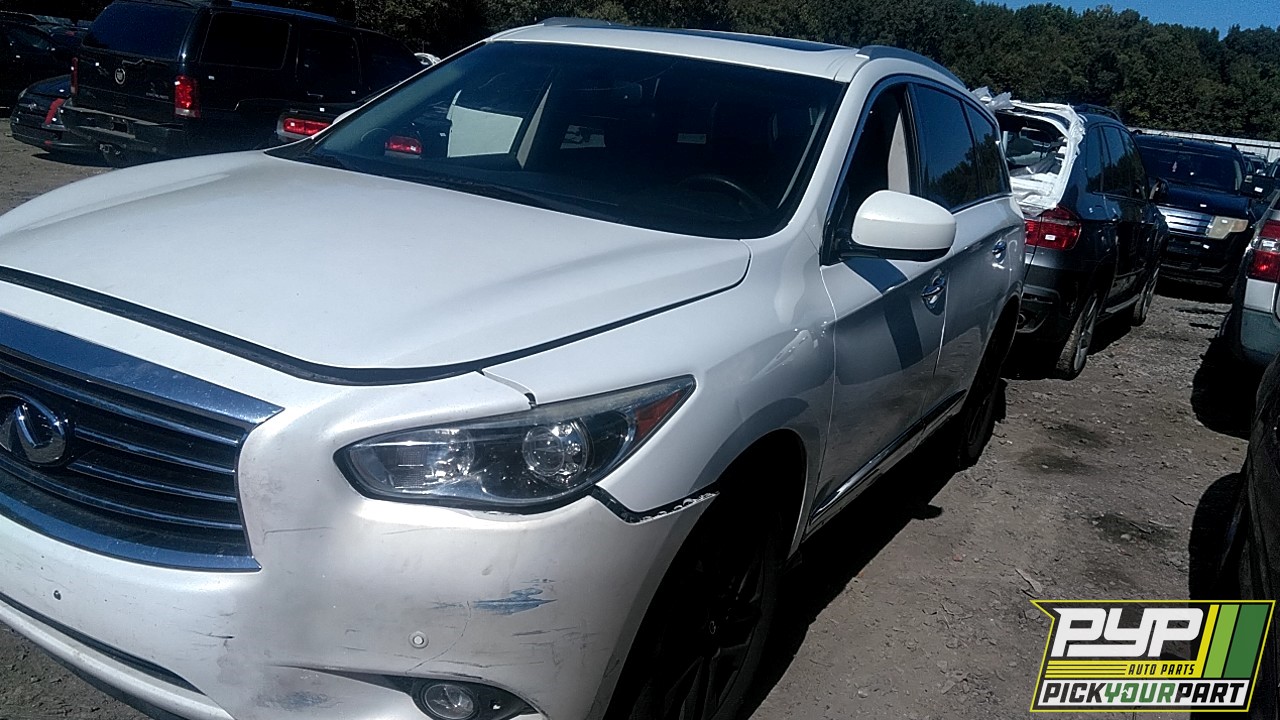 2013 INFINITI JX35 partes disponibles