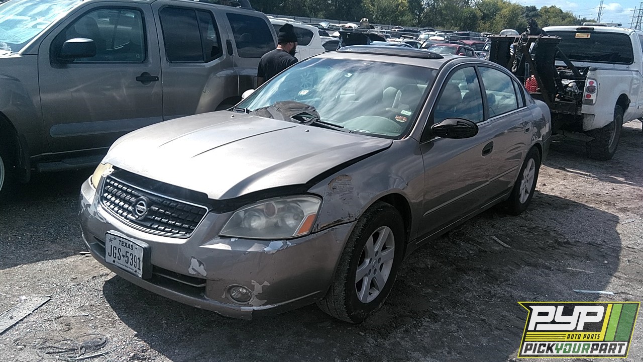2003 NISSAN ALTIMA partes disponibles