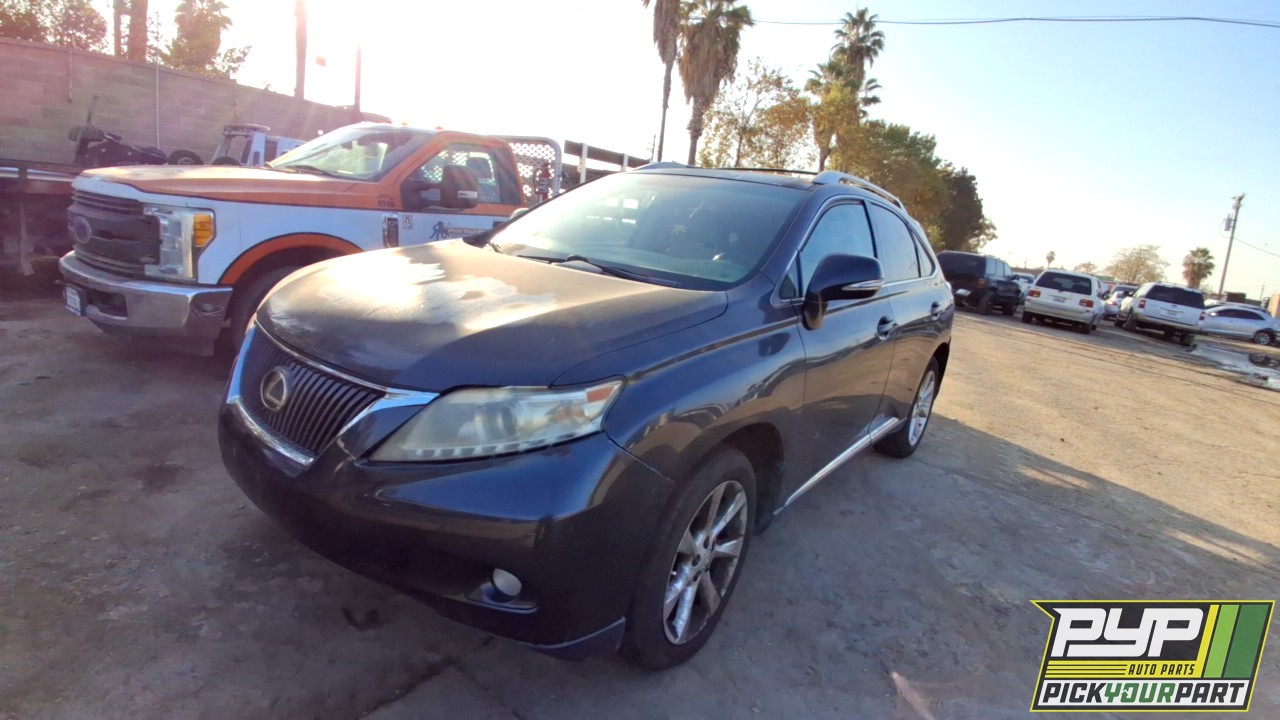 2011 LEXUS RX350 partes disponibles