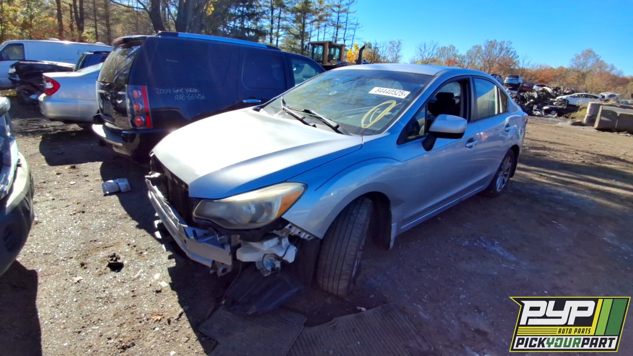 2013 SUBARU IMPREZA available for parts