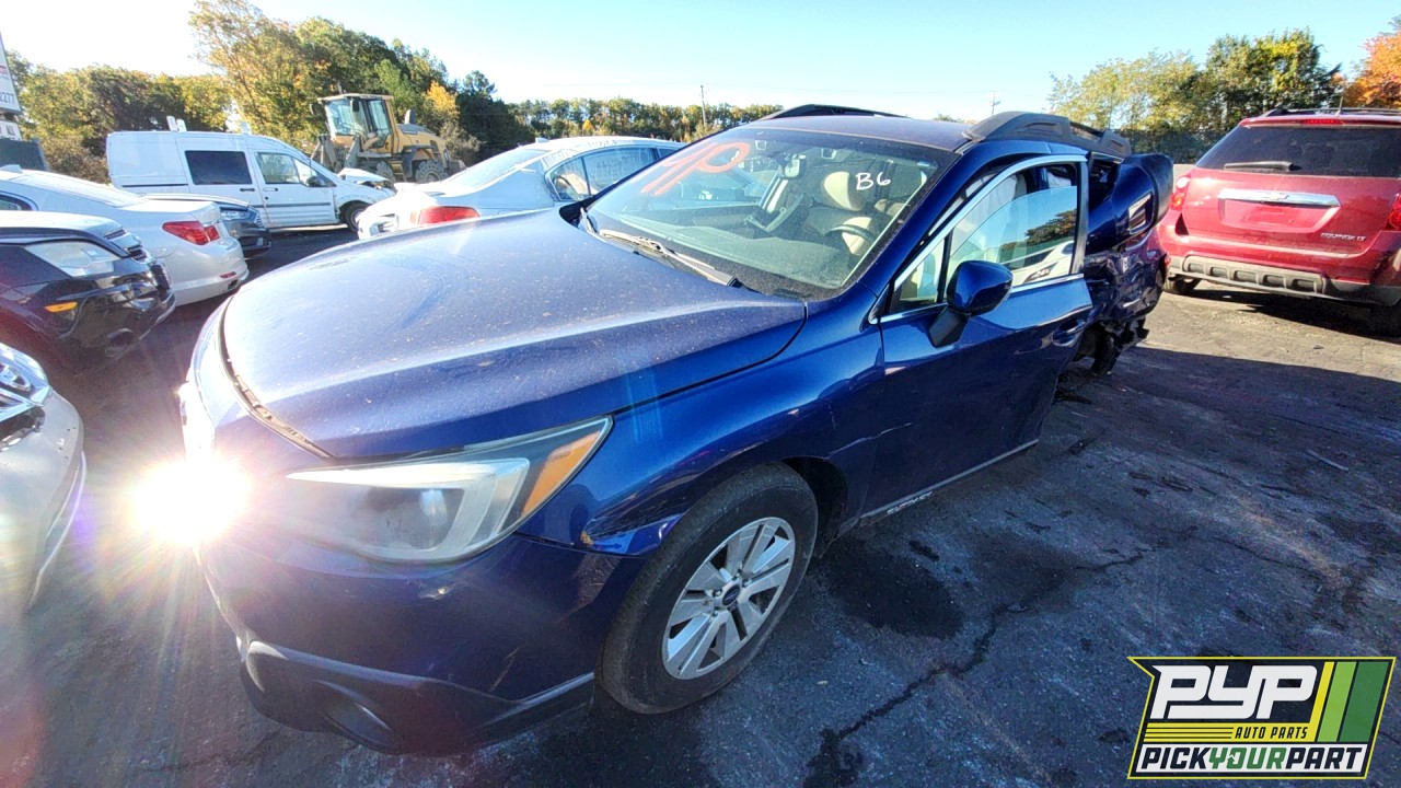 2015 SUBARU OUTBACK partes disponibles