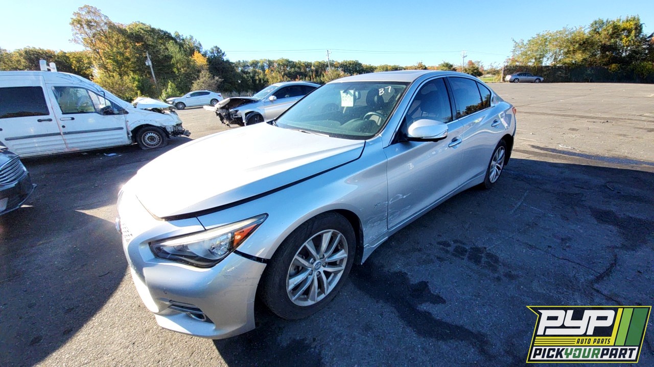 2015 INFINITI Q50 partes disponibles
