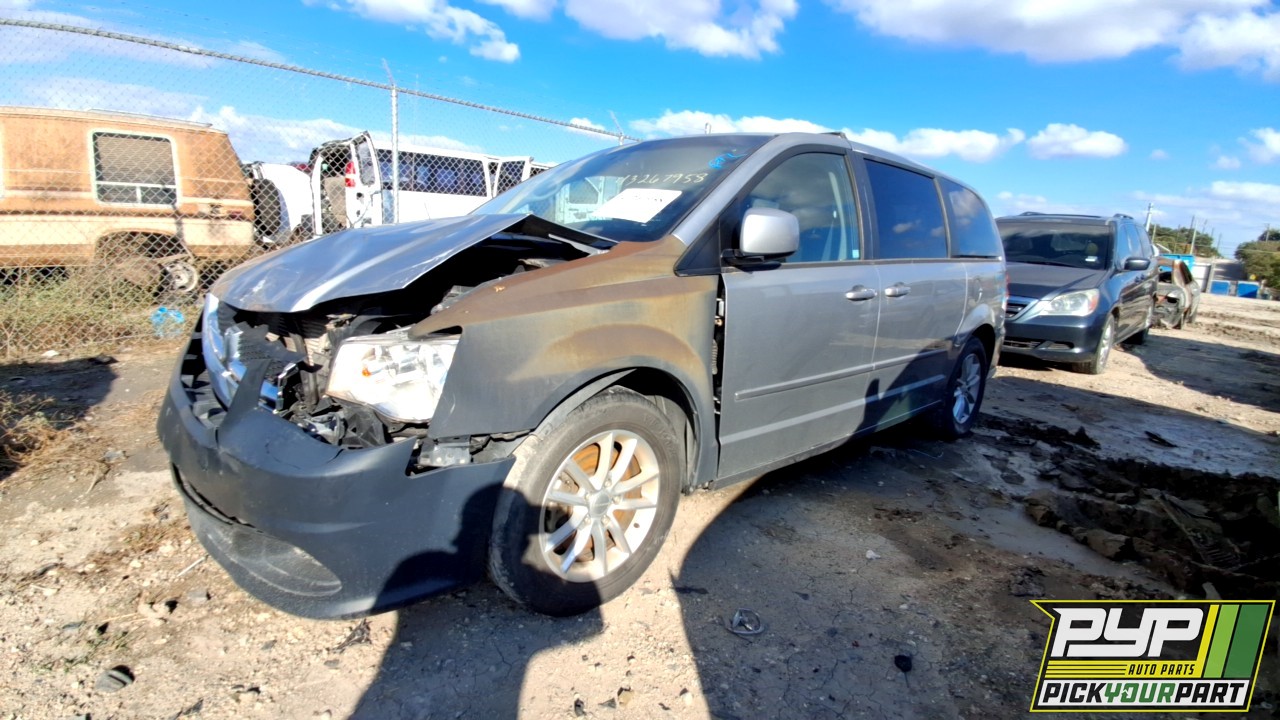 2014 DODGE GRAND CARAVAN partes disponibles