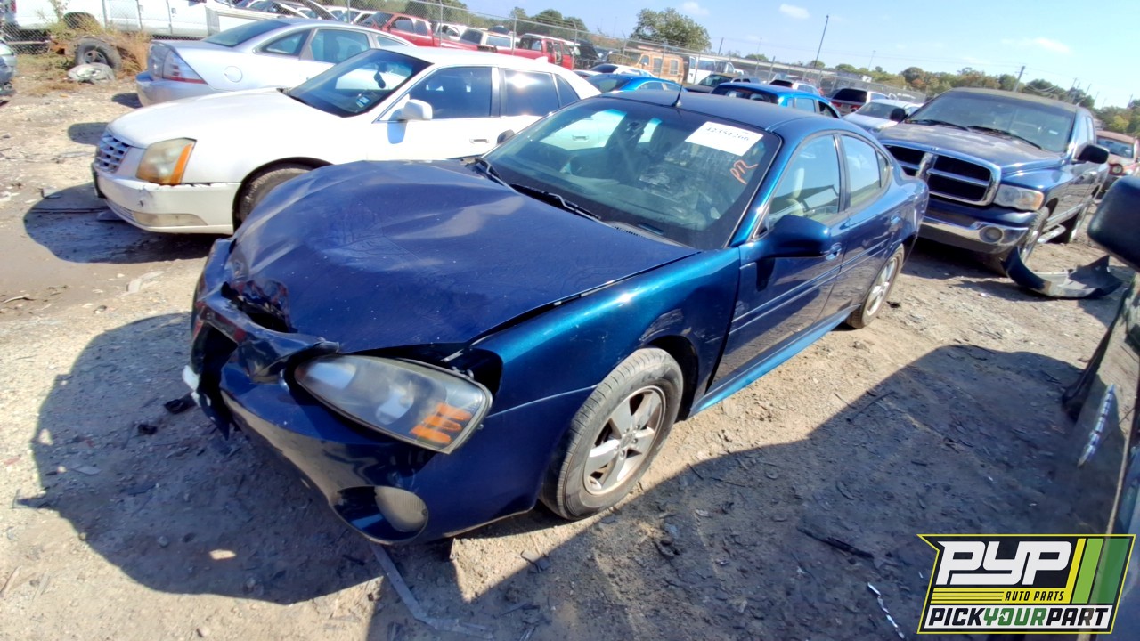 2005 PONTIAC GRAND PRIX partes disponibles