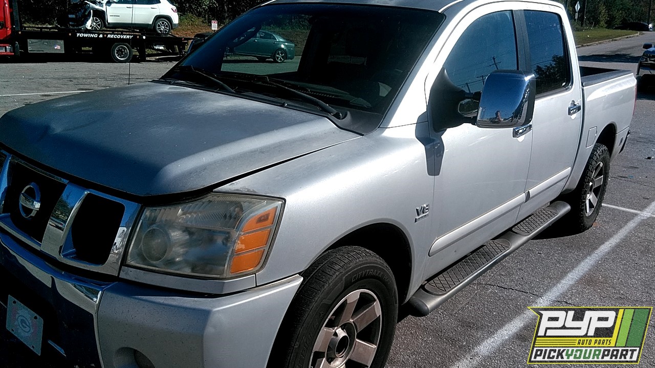 2004 NISSAN TITAN partes disponibles
