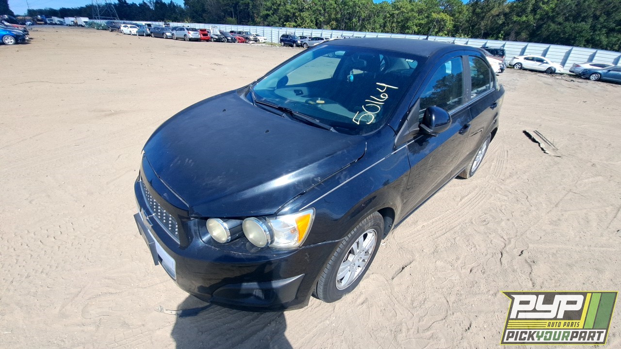 2014 CHEVROLET SONIC partes disponibles