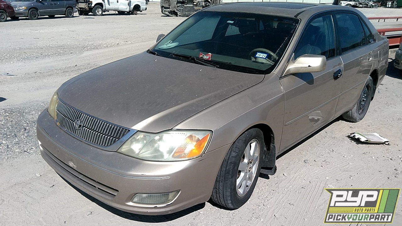 2002 TOYOTA AVALON partes disponibles