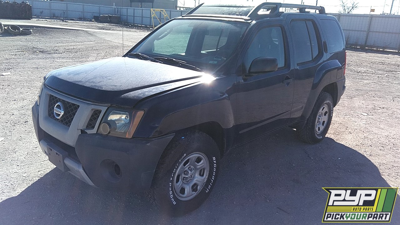 2010 NISSAN XTERRA partes disponibles