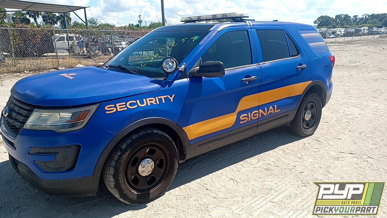2016 FORD POLICE INTERCEPTOR UTILITY available for parts