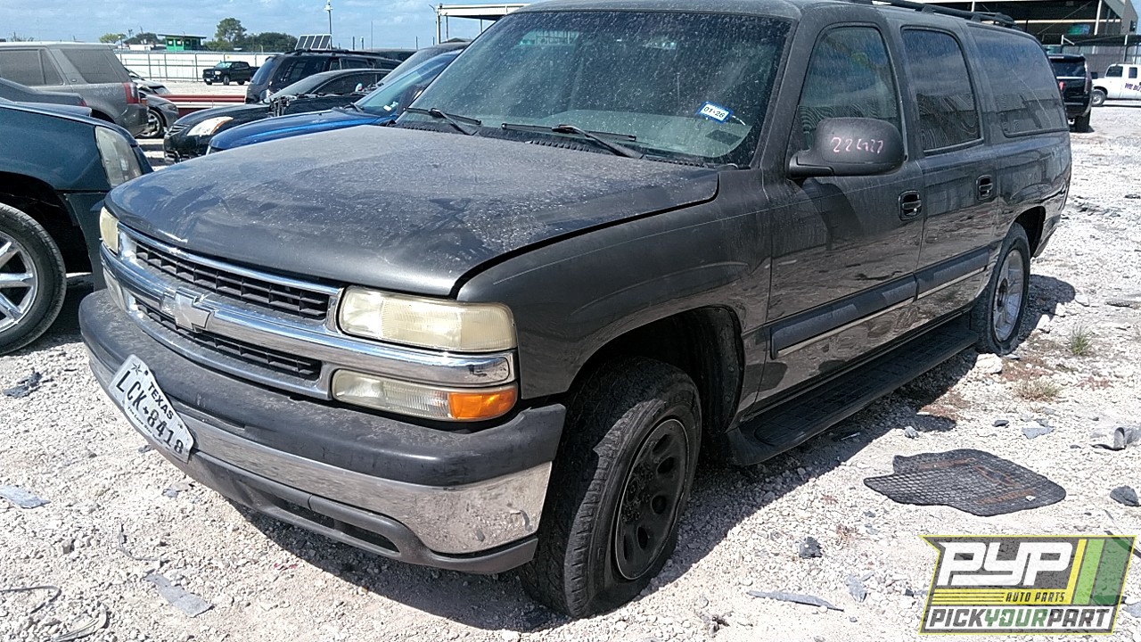 2002 CHEVROLET SUBURBAN 1500 partes disponibles