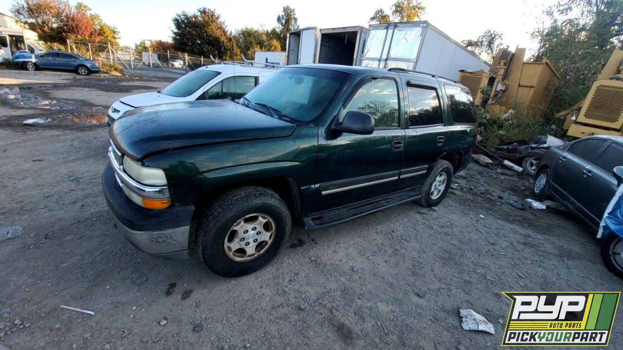 2004 CHEVROLET TAHOE partes disponibles