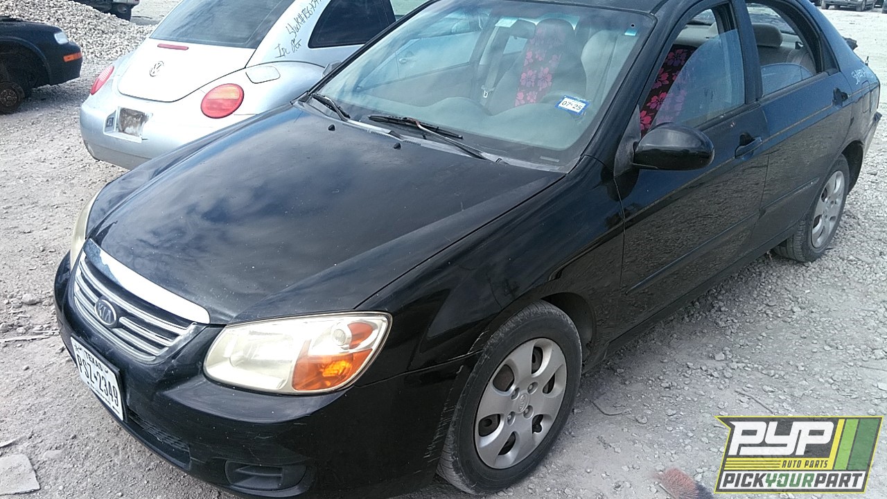 2009 KIA SPECTRA partes disponibles