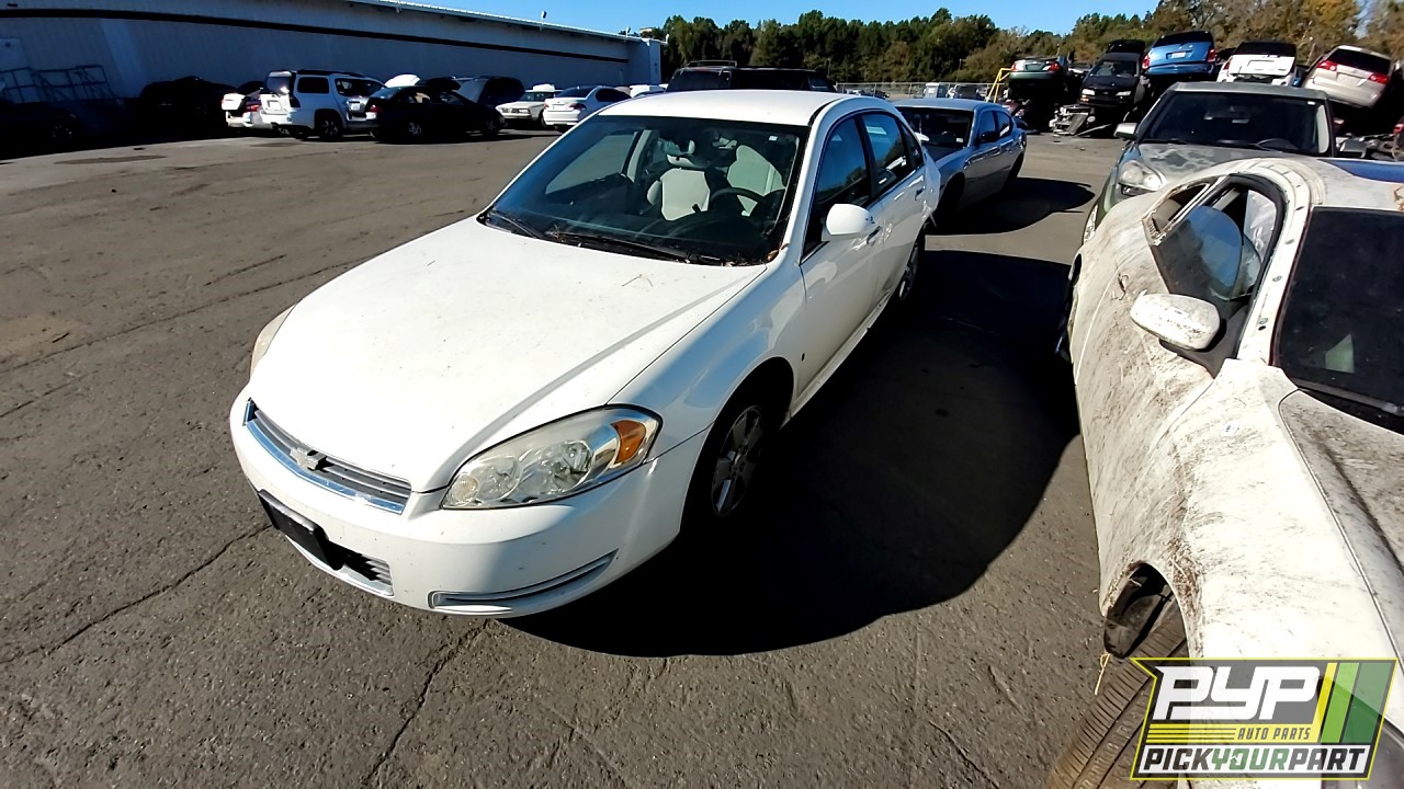 2009 CHEVROLET IMPALA partes disponibles