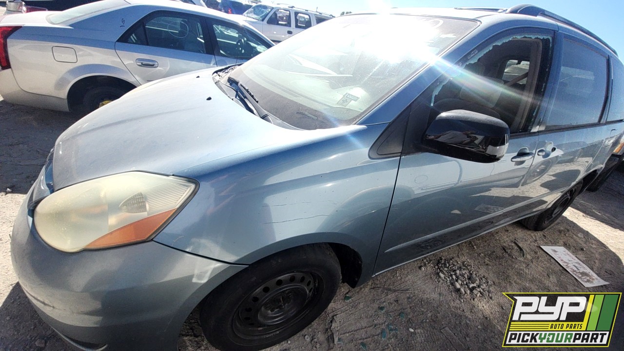 2006 TOYOTA SIENNA partes disponibles