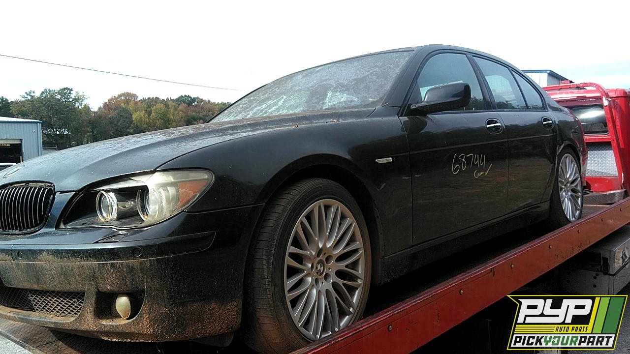 2007 BMW 750I partes disponibles
