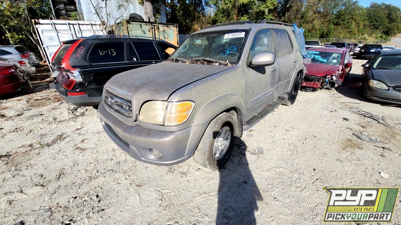 2001 TOYOTA SEQUOIA available for parts