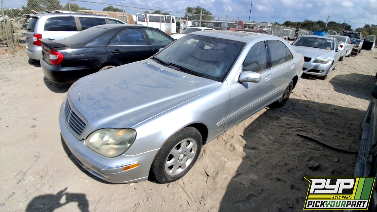 2002 MERCEDES-BENZ S500 partes disponibles