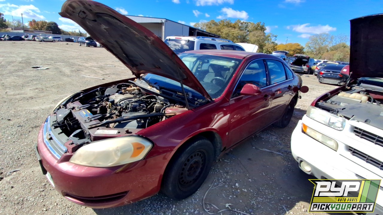 2006 CHEVROLET IMPALA partes disponibles