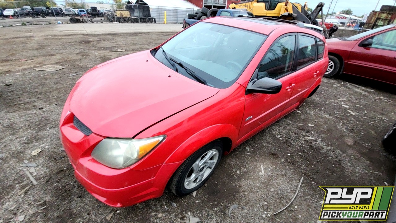 2003 PONTIAC VIBE partes disponibles